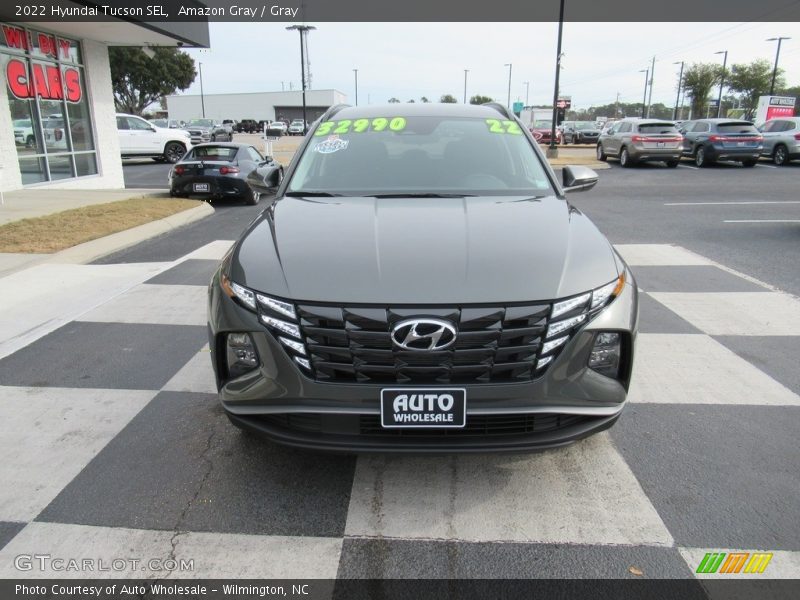 Amazon Gray / Gray 2022 Hyundai Tucson SEL