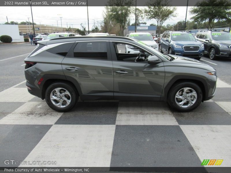 Amazon Gray / Gray 2022 Hyundai Tucson SEL