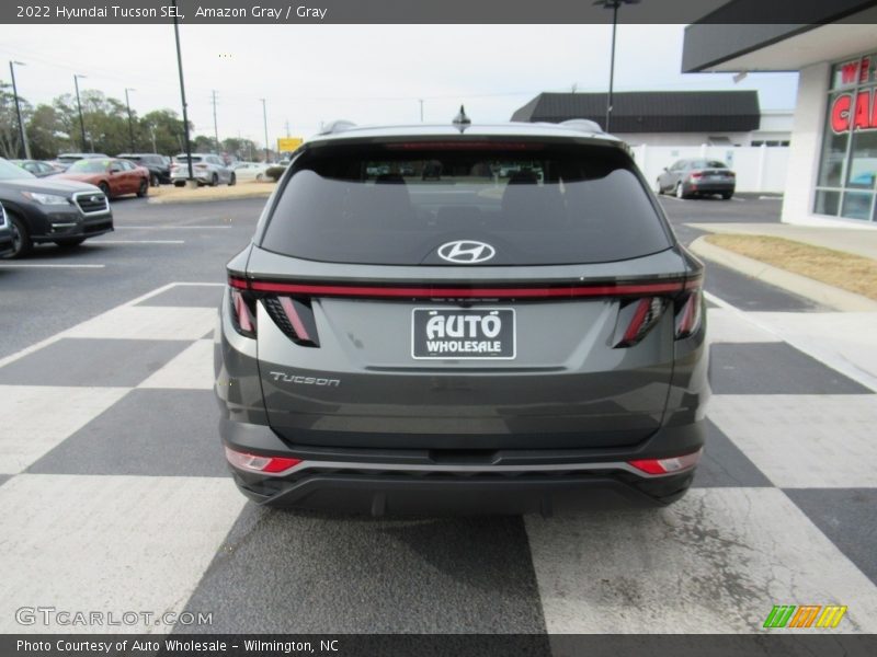 Amazon Gray / Gray 2022 Hyundai Tucson SEL