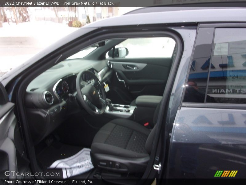 Iron Gray Metallic / Jet Black 2022 Chevrolet Blazer LT AWD