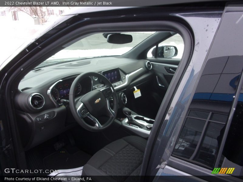 Iron Gray Metallic / Jet Black 2022 Chevrolet Blazer LT AWD
