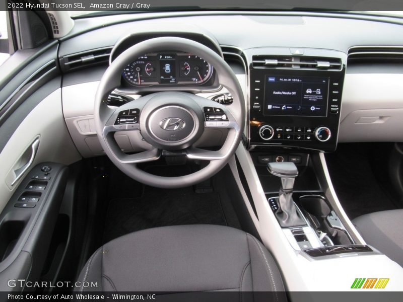 Amazon Gray / Gray 2022 Hyundai Tucson SEL