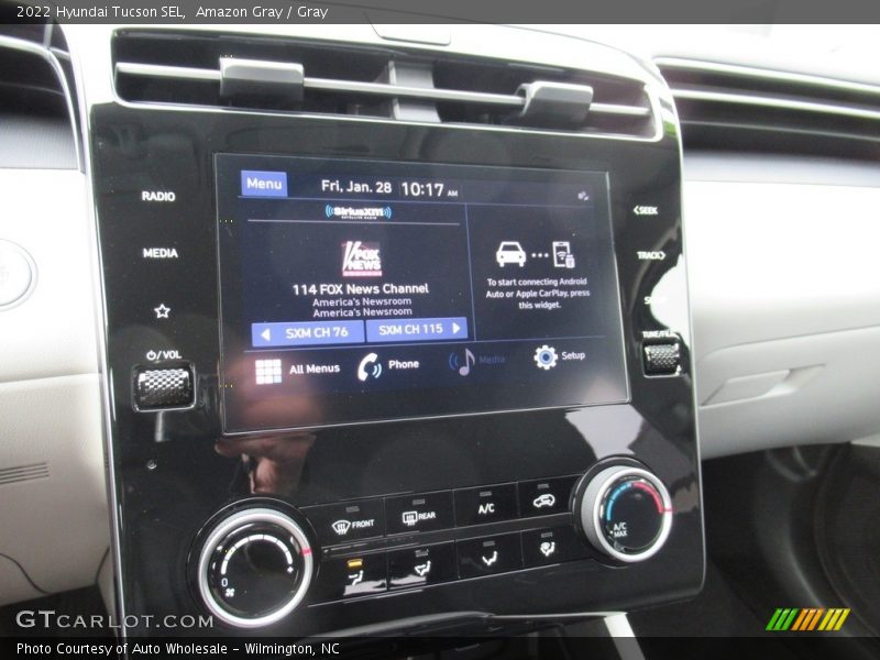 Amazon Gray / Gray 2022 Hyundai Tucson SEL