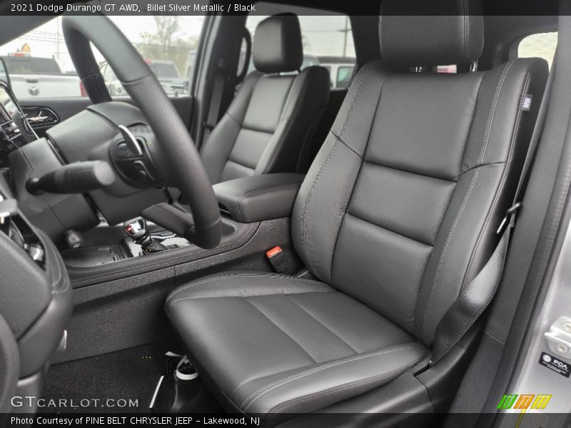 Billet Silver Metallic / Black 2021 Dodge Durango GT AWD