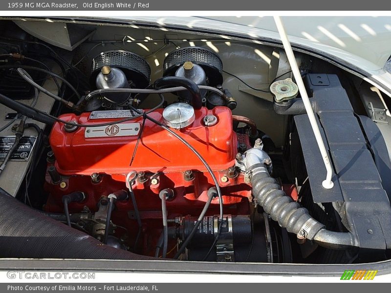  1959 MGA Roadster Engine - 1.5 Liter OHV 8-Valve 4 Cylinder