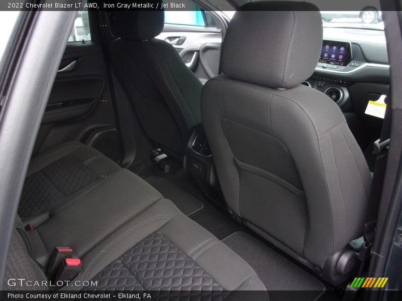 Iron Gray Metallic / Jet Black 2022 Chevrolet Blazer LT AWD