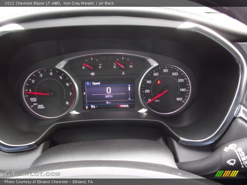 Iron Gray Metallic / Jet Black 2022 Chevrolet Blazer LT AWD