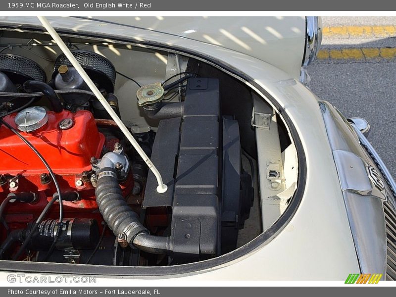  1959 MGA Roadster Engine - 1.5 Liter OHV 8-Valve 4 Cylinder