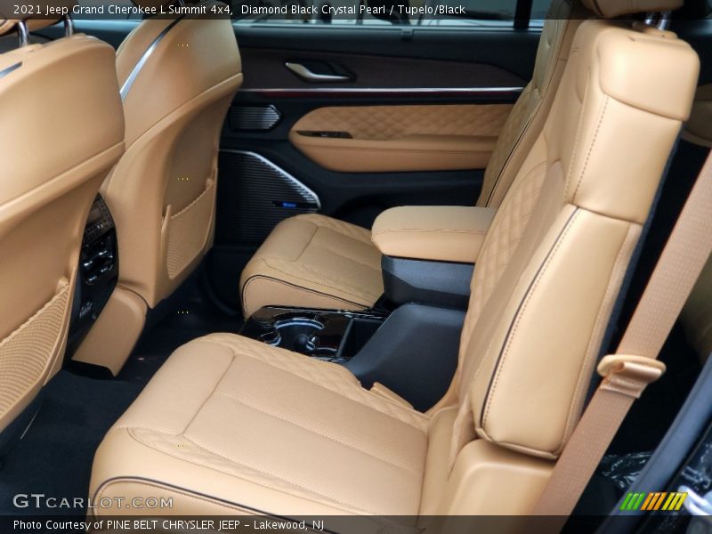 Rear Seat of 2021 Grand Cherokee L Summit 4x4