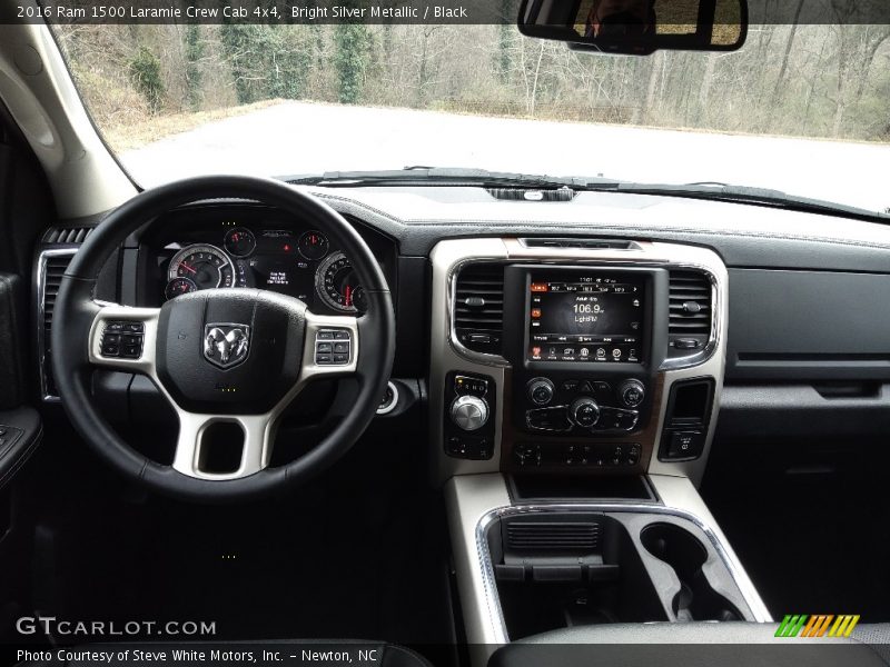 Dashboard of 2016 1500 Laramie Crew Cab 4x4