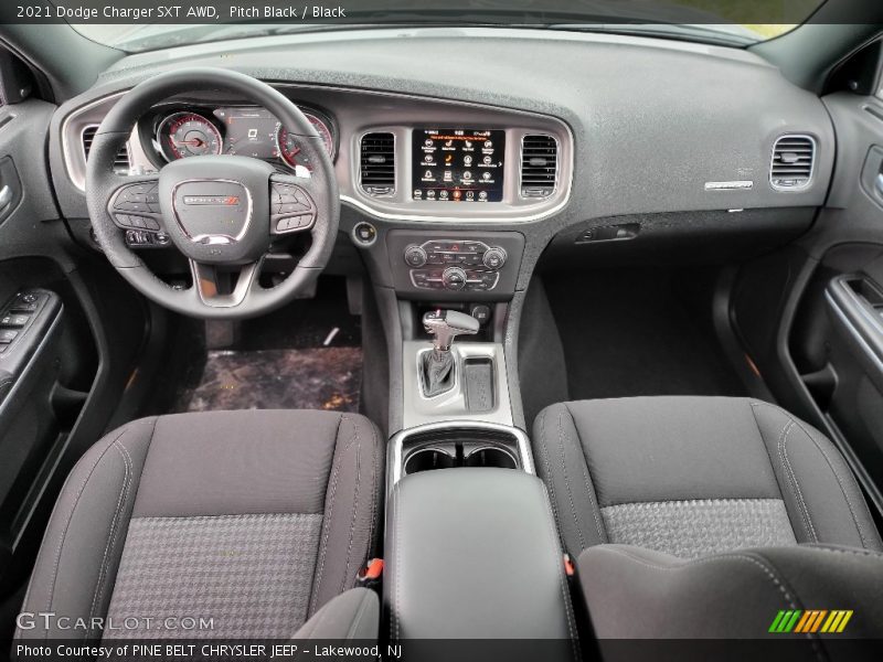 Pitch Black / Black 2021 Dodge Charger SXT AWD