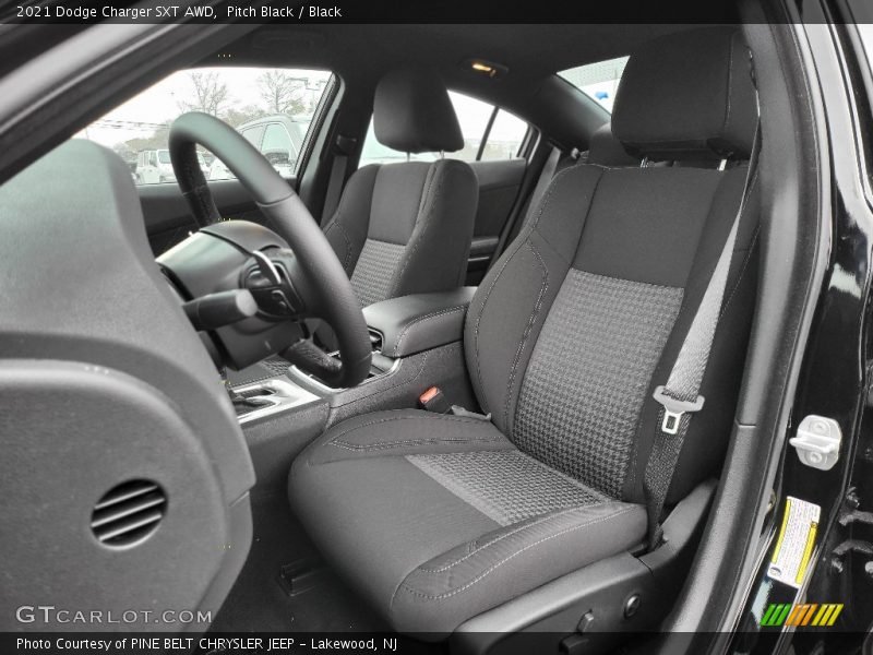Pitch Black / Black 2021 Dodge Charger SXT AWD