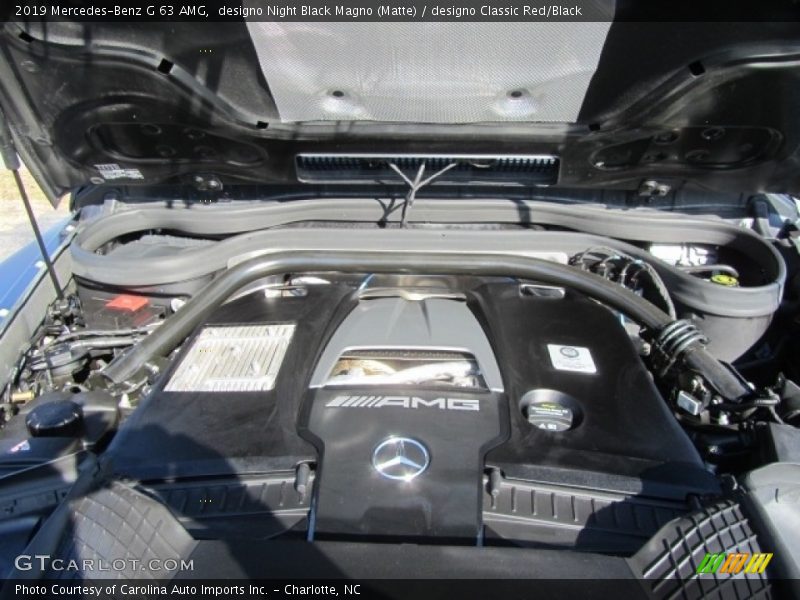 designo Night Black Magno (Matte) / designo Classic Red/Black 2019 Mercedes-Benz G 63 AMG