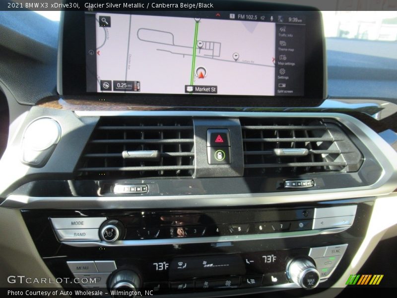 Glacier Silver Metallic / Canberra Beige/Black 2021 BMW X3 xDrive30i