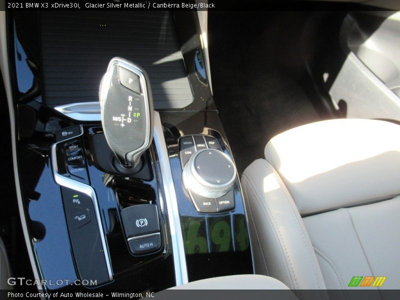Glacier Silver Metallic / Canberra Beige/Black 2021 BMW X3 xDrive30i