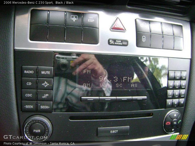 Black / Black 2006 Mercedes-Benz C 230 Sport