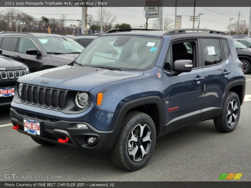 Jetset Blue / Black 2021 Jeep Renegade Trailhawk 4x4