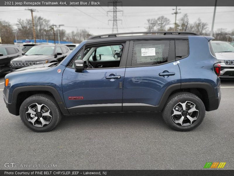 Jetset Blue / Black 2021 Jeep Renegade Trailhawk 4x4