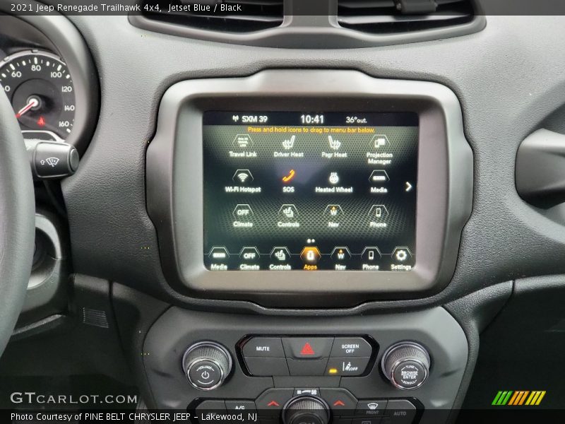 Jetset Blue / Black 2021 Jeep Renegade Trailhawk 4x4