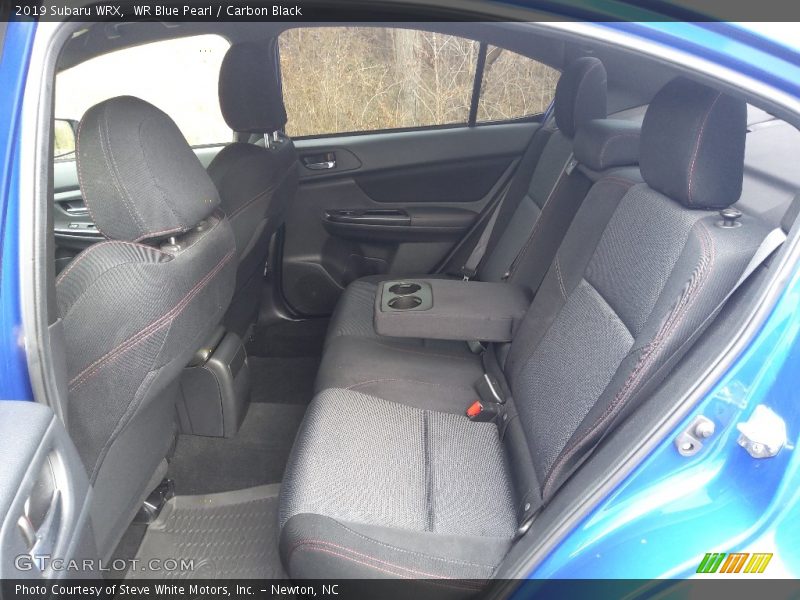 Rear Seat of 2019 WRX 