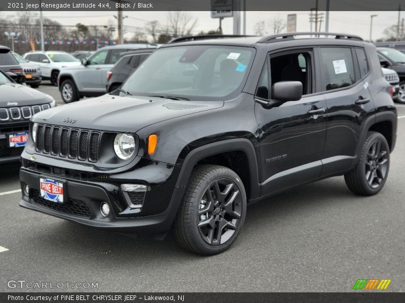 Black / Black 2021 Jeep Renegade Latitude 4x4