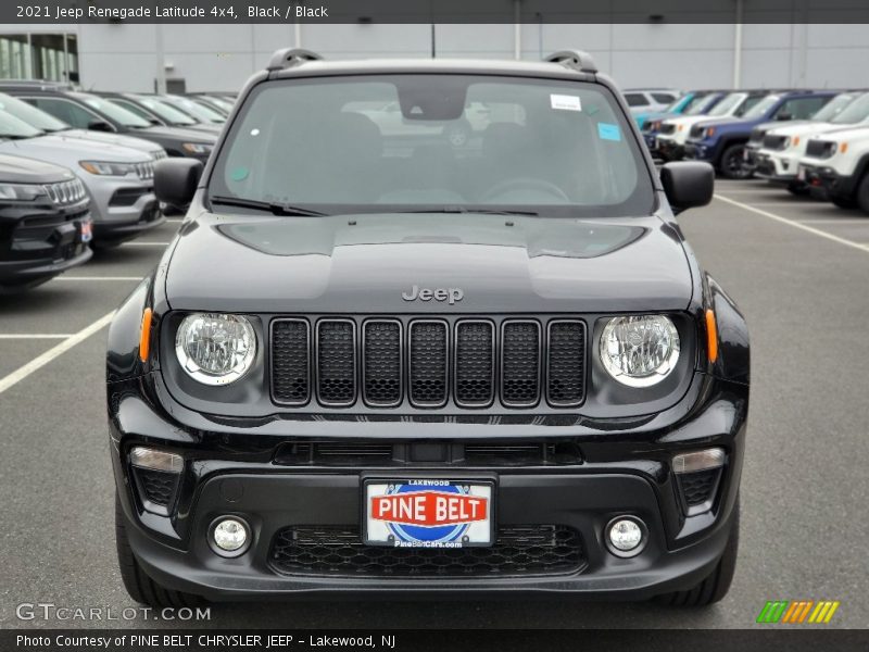 Black / Black 2021 Jeep Renegade Latitude 4x4