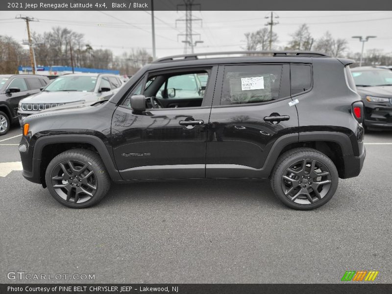 Black / Black 2021 Jeep Renegade Latitude 4x4