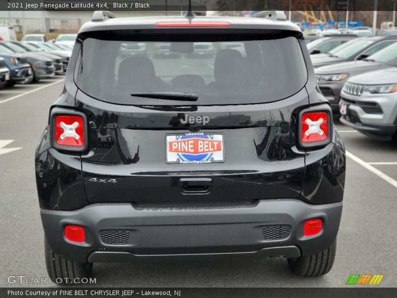Black / Black 2021 Jeep Renegade Latitude 4x4