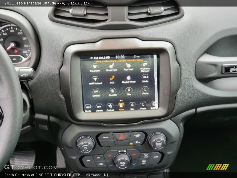 Black / Black 2021 Jeep Renegade Latitude 4x4