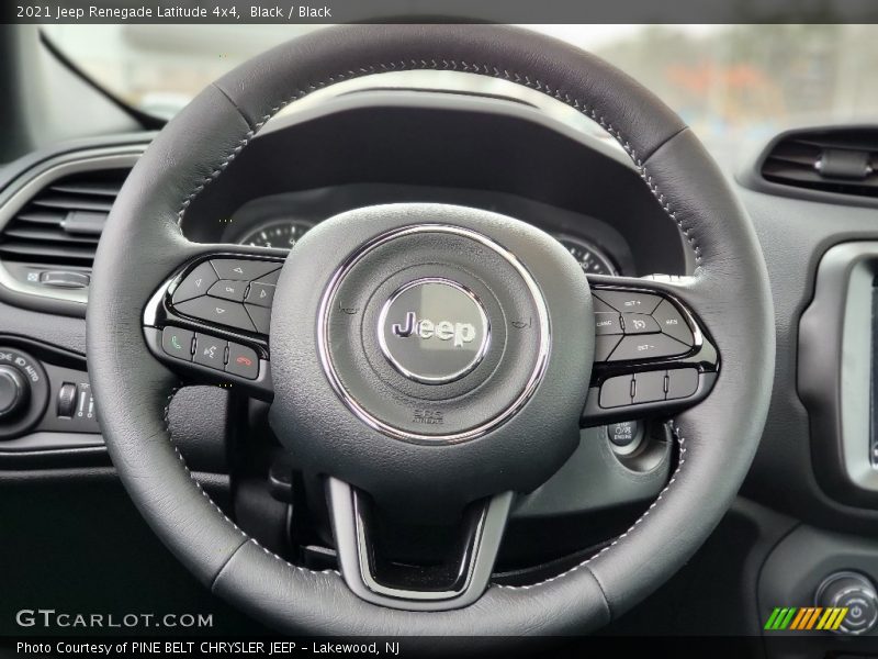 Black / Black 2021 Jeep Renegade Latitude 4x4