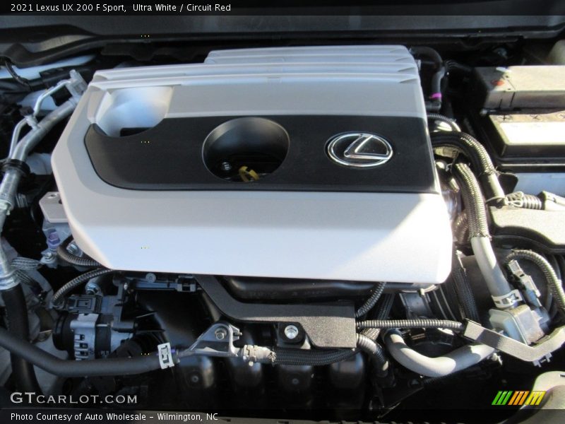 Ultra White / Circuit Red 2021 Lexus UX 200 F Sport