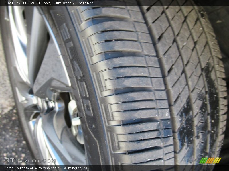Ultra White / Circuit Red 2021 Lexus UX 200 F Sport