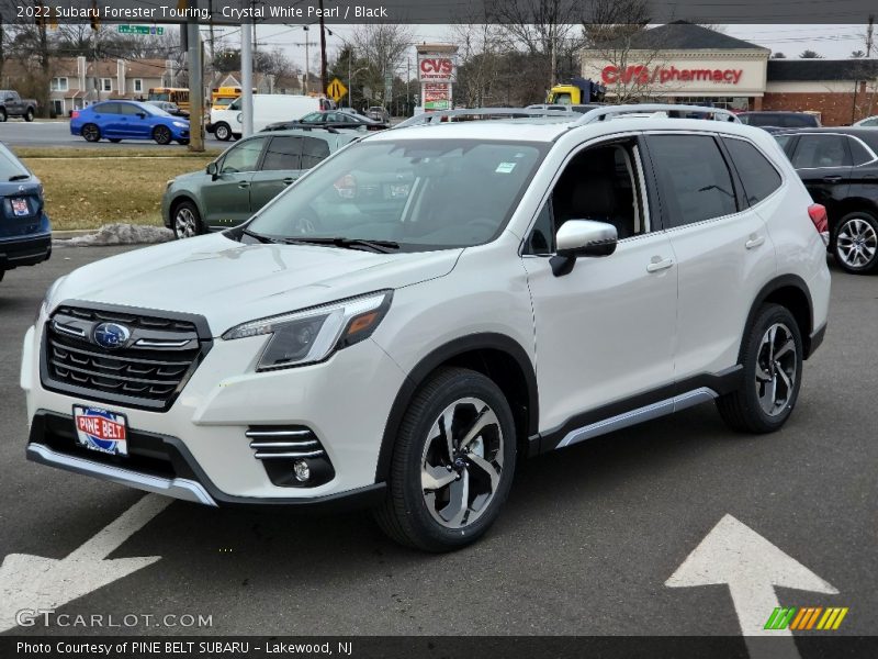 Crystal White Pearl / Black 2022 Subaru Forester Touring