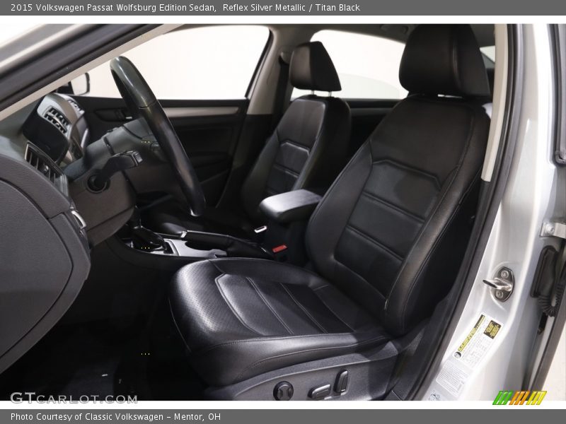 Reflex Silver Metallic / Titan Black 2015 Volkswagen Passat Wolfsburg Edition Sedan
