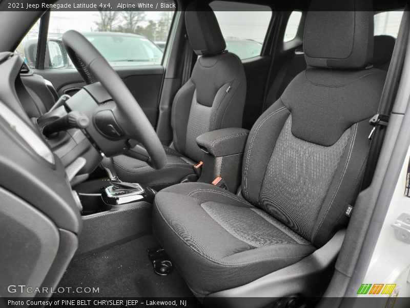 Alpine White / Black 2021 Jeep Renegade Latitude 4x4