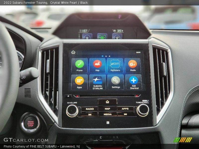 Crystal White Pearl / Black 2022 Subaru Forester Touring