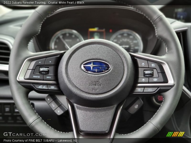 Crystal White Pearl / Black 2022 Subaru Forester Touring