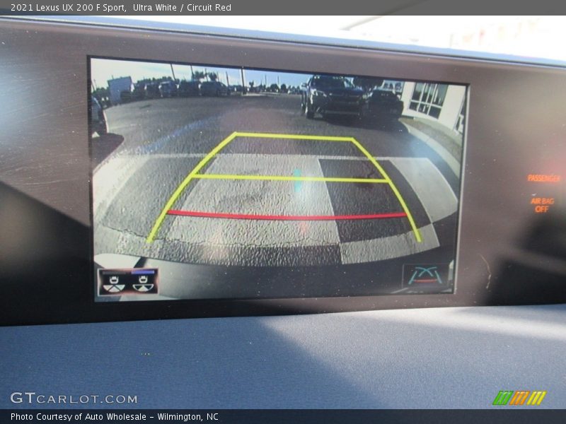 Ultra White / Circuit Red 2021 Lexus UX 200 F Sport