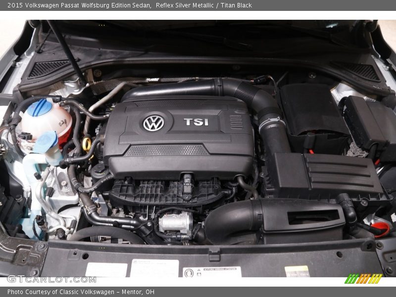 Reflex Silver Metallic / Titan Black 2015 Volkswagen Passat Wolfsburg Edition Sedan