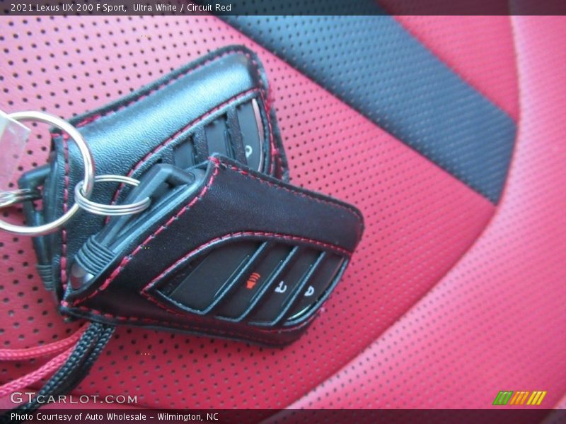 Ultra White / Circuit Red 2021 Lexus UX 200 F Sport