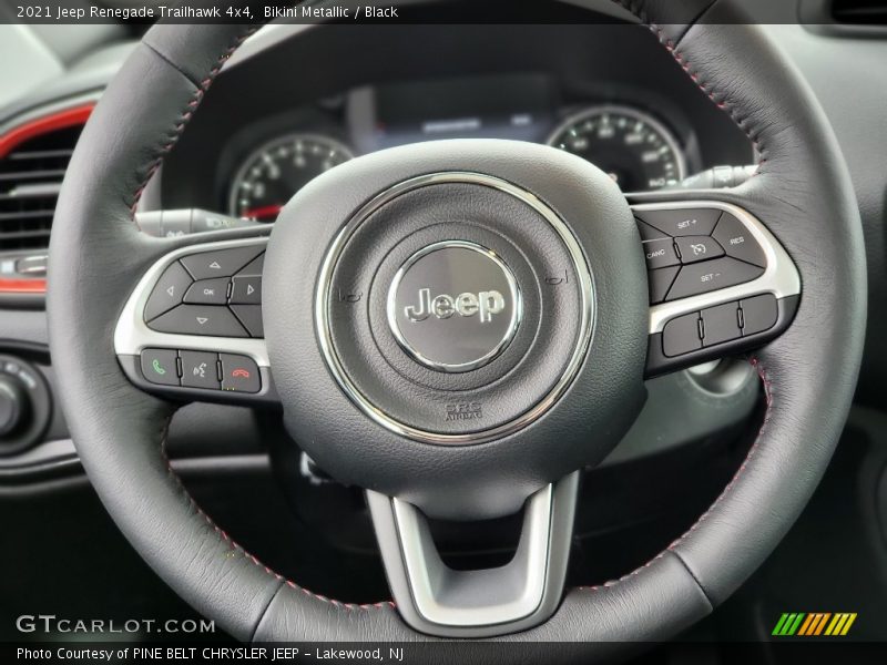 Bikini Metallic / Black 2021 Jeep Renegade Trailhawk 4x4