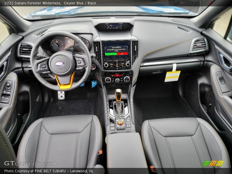 Front Seat of 2022 Forester Wilderness