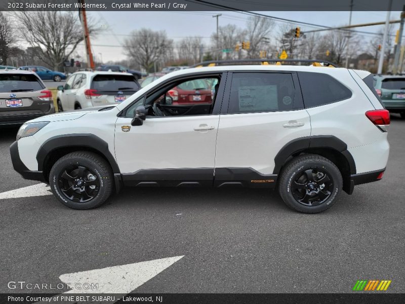  2022 Forester Wilderness Crystal White Pearl