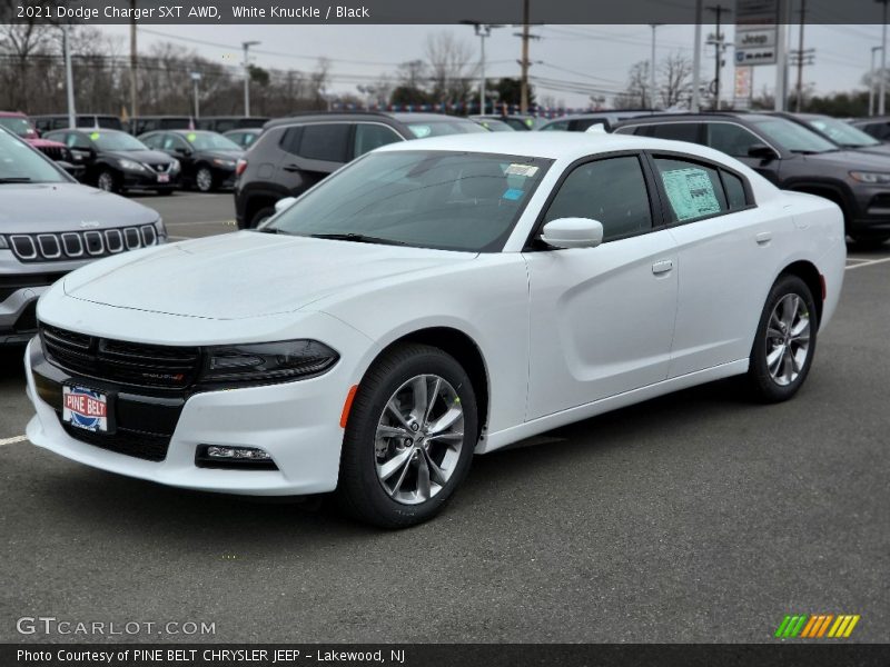 White Knuckle / Black 2021 Dodge Charger SXT AWD