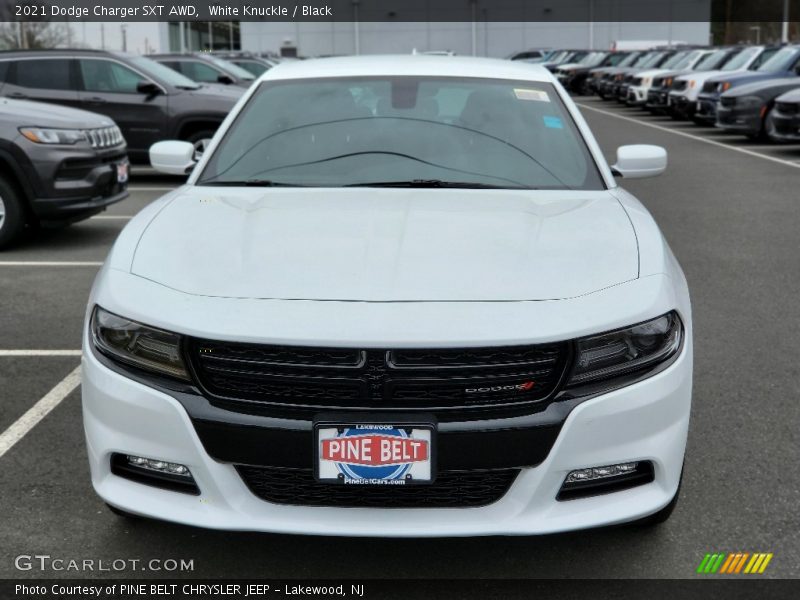 White Knuckle / Black 2021 Dodge Charger SXT AWD