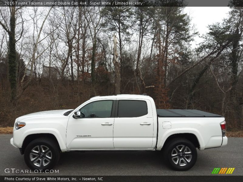  2016 Tacoma Limited Double Cab 4x4 Super White