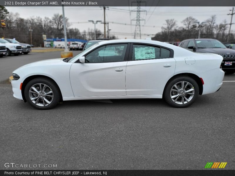 White Knuckle / Black 2021 Dodge Charger SXT AWD