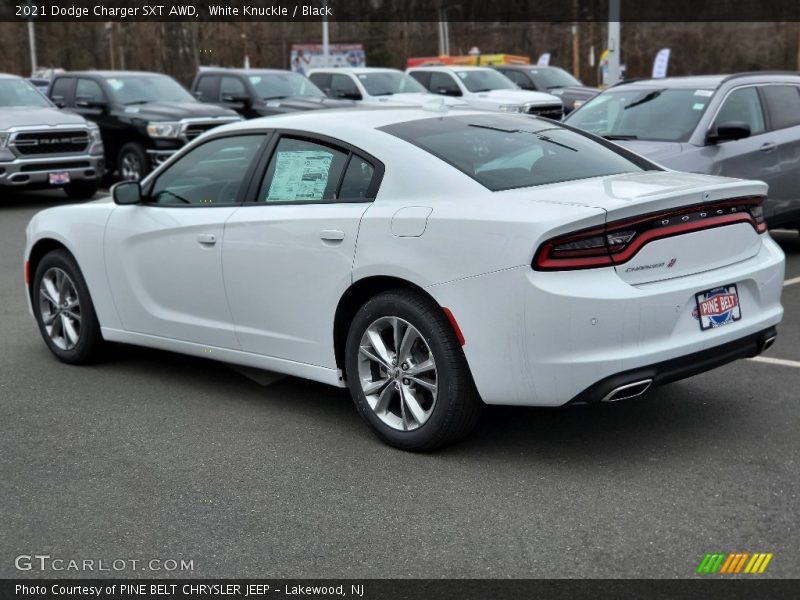 White Knuckle / Black 2021 Dodge Charger SXT AWD