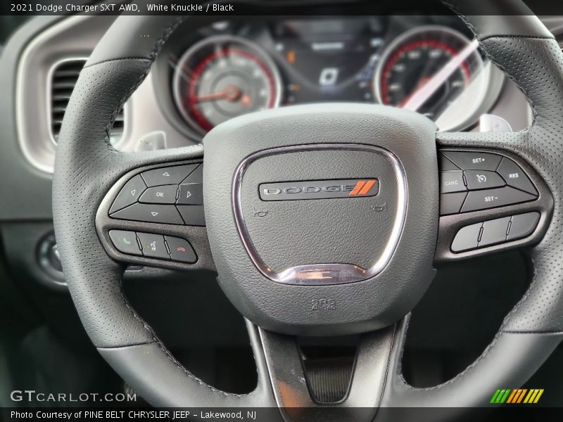 White Knuckle / Black 2021 Dodge Charger SXT AWD