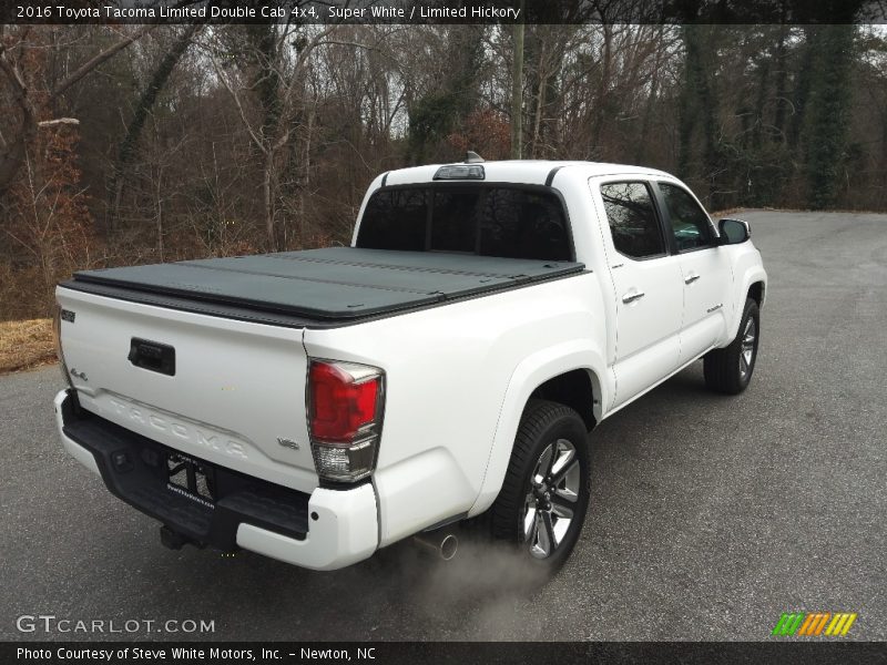 Super White / Limited Hickory 2016 Toyota Tacoma Limited Double Cab 4x4